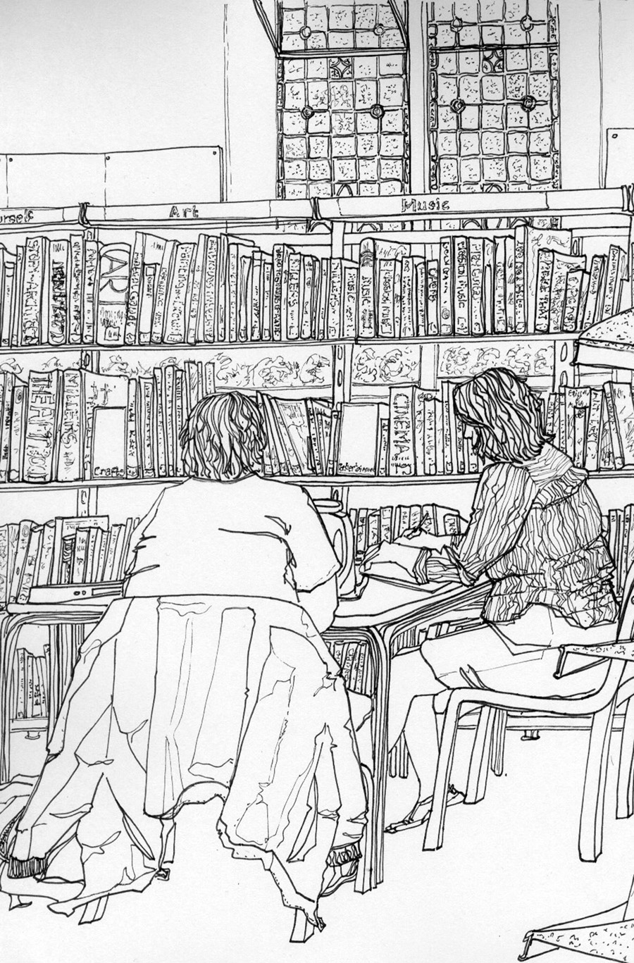 The Job Club, Frodsham Library 2012